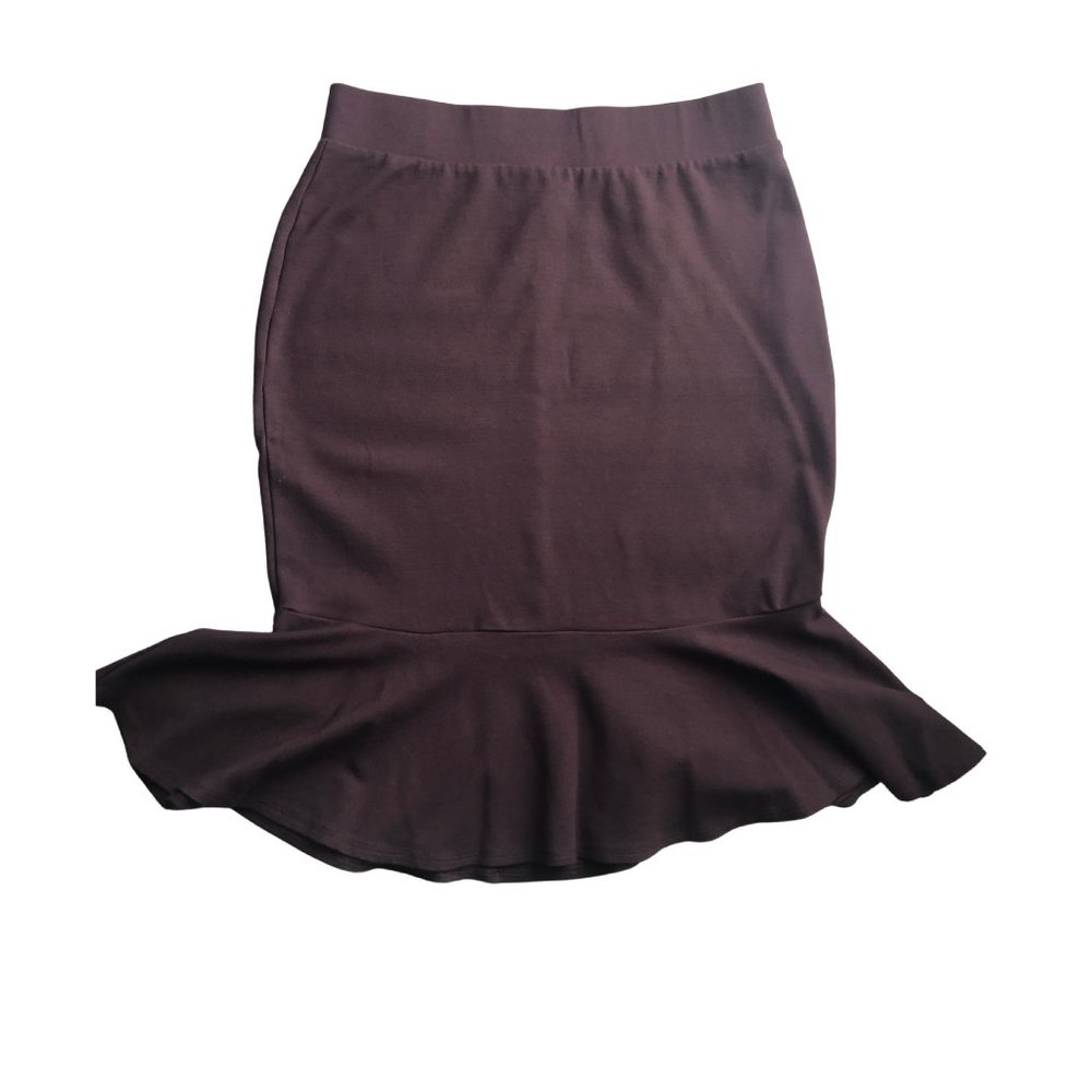 Zenana Outfitters Slip on Mermaid Flair Skirt  Size XL